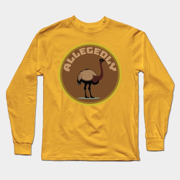 The Ginger and Boots Allegedly Long Sleeve T-Shirt by Lamporium